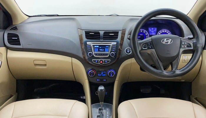 2015 Hyundai Verna FLUIDIC 4S1.6 VTVT S O AT, Petrol, Automatic, 81,562 km, Dashboard