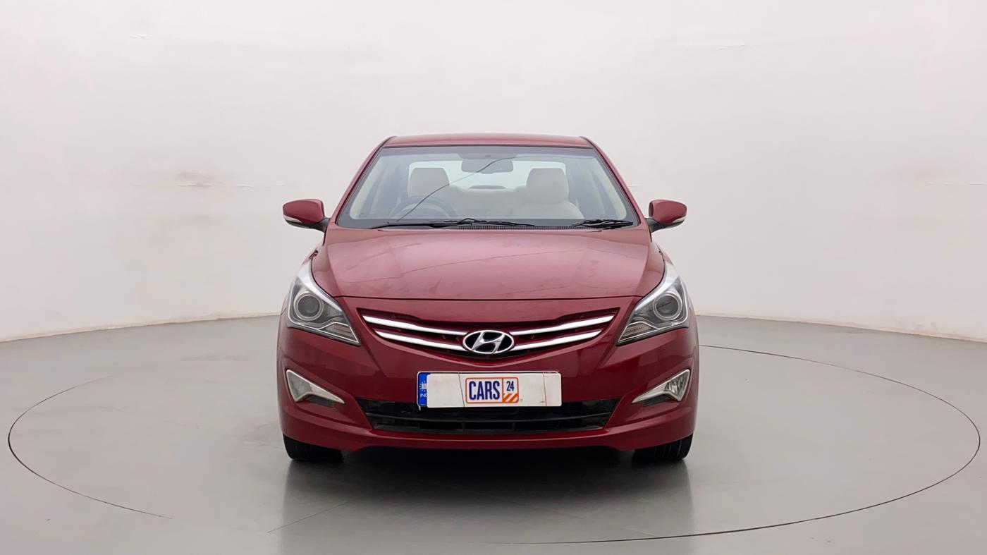 2015 Hyundai Verna FLUIDIC 4S1.6 VTVT S O AT, Petrol, Automatic, 81,562 km, Front