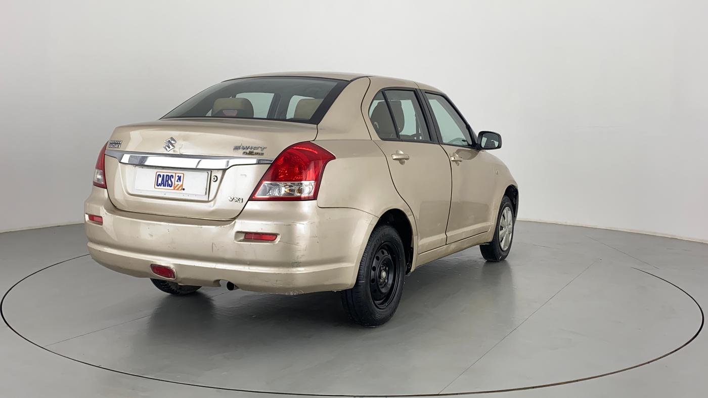 2010 Maruti Swift Dzire VXI, Petrol, Manual, 29,975 km, Right Back Diagonal