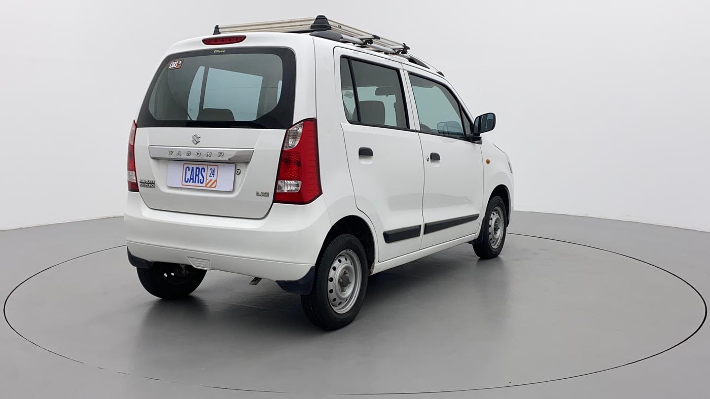 2015 Maruti Wagon R 1.0 LXI CNG, CNG, Manual, 36,501 km, Right Back Diagonal