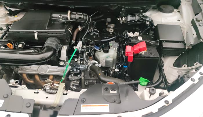2025 Maruti FRONX DELTA PLUS 1.2L AGS, Petrol, Automatic, 5,783 km, Engine View - Left