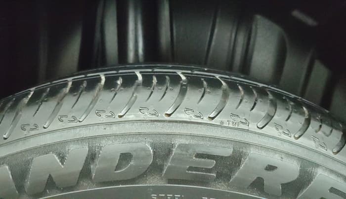 2025 Maruti FRONX DELTA PLUS 1.2L AGS, Petrol, Automatic, 5,783 km, Right Rear Tyre Tread