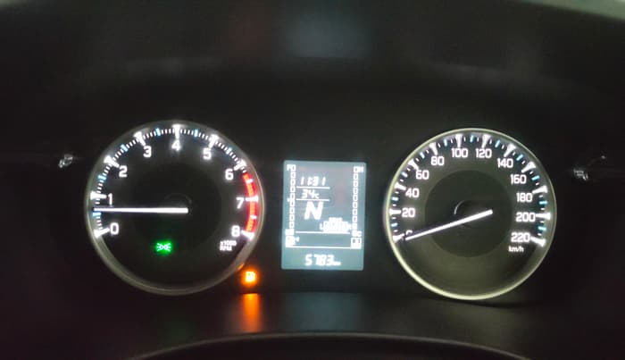 2025 Maruti FRONX DELTA PLUS 1.2L AGS, Petrol, Automatic, 5,783 km, Odometer Image