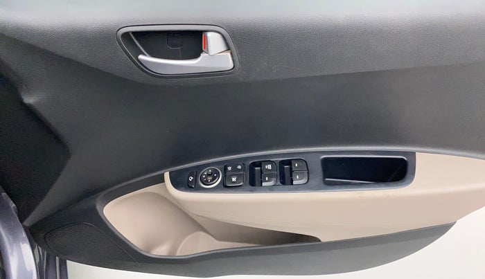 2019 Hyundai Grand i10 SPORTZ 1.2 KAPPA VTVT, CNG, Manual, 44,726 km, Driver Side Door Panels Control