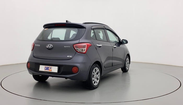 2019 Hyundai Grand i10 SPORTZ 1.2 KAPPA VTVT, CNG, Manual, 44,726 km, Right Back Diagonal