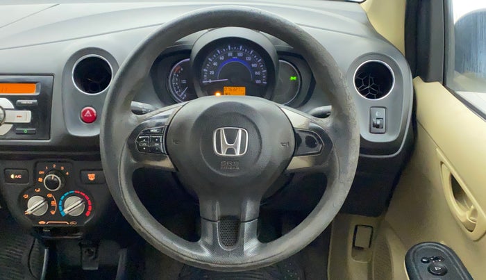 2015 Honda Amaze 1.2L I-VTEC SX, Petrol, Manual, 76,327 km, Steering Wheel Close Up