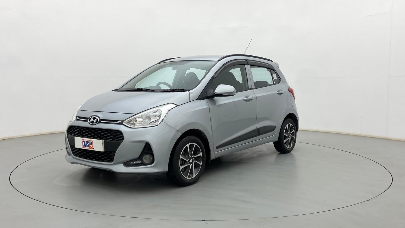 2019 Hyundai Grand i10 SPORTZ AT 1.2 KAPPA VTVT, Petrol, Automatic, 31,220 km, Left Front Diagonal