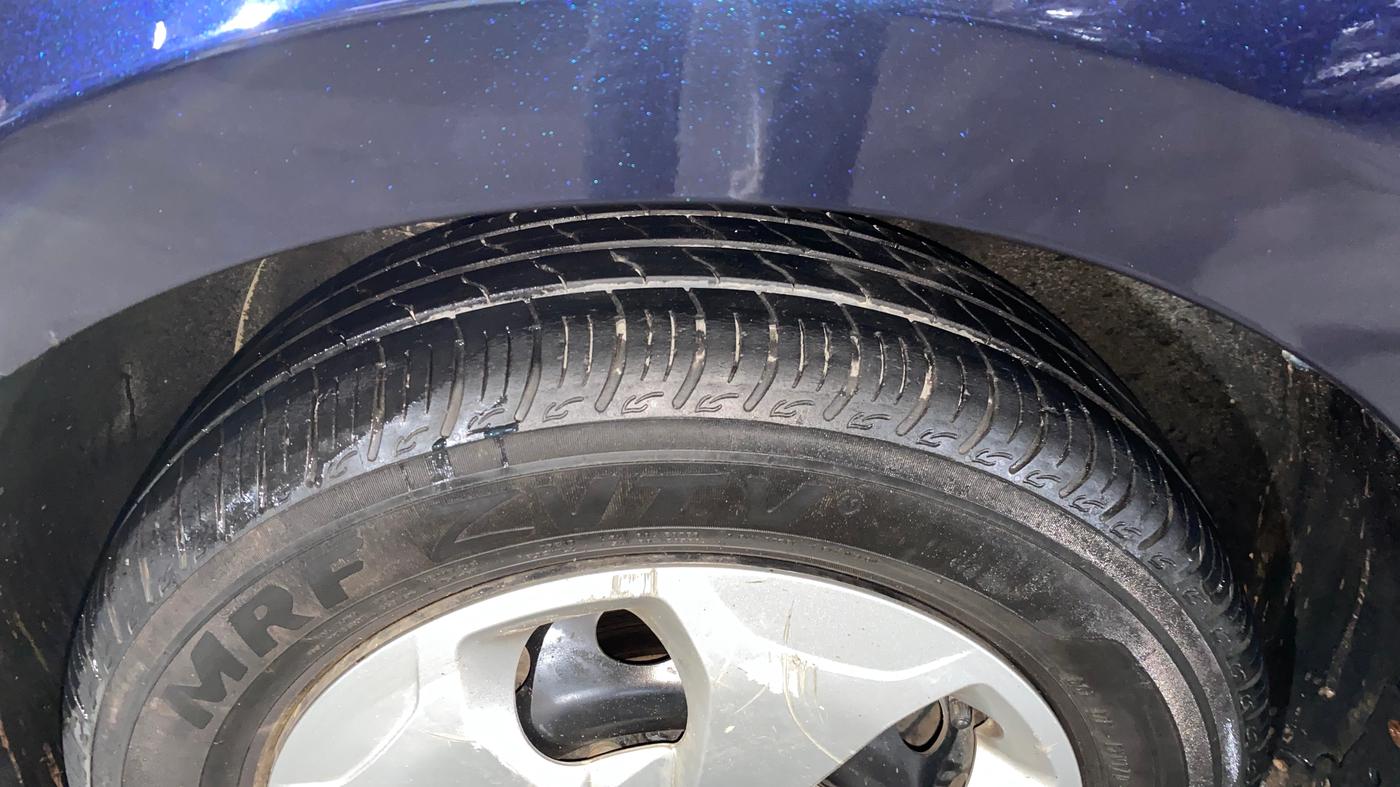 2024 Tata TIGOR XM PETROL, Petrol, Manual, 19,785 km, Left Front Tyre Tread