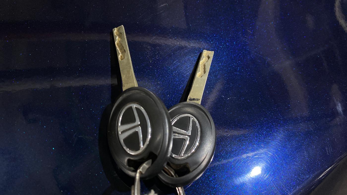 2024 Tata TIGOR XM PETROL, Petrol, Manual, 19,785 km, Key Close Up