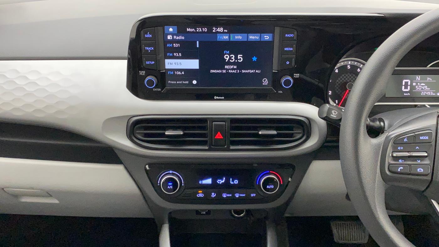 2020 Hyundai GRAND I10 NIOS SPORTZ AMT 1.2 KAPPA VTVT, Petrol, Automatic, 22,493 km, Air Conditioner