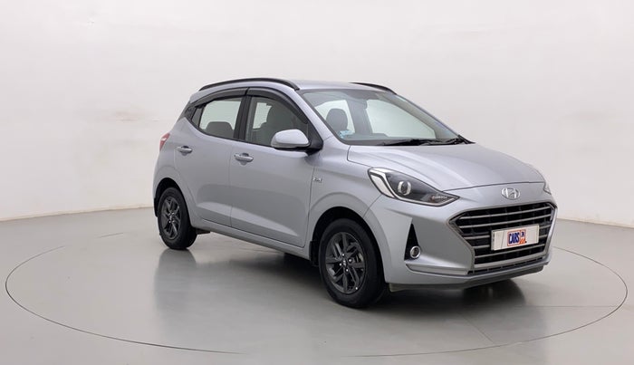 2020 Hyundai GRAND I10 NIOS SPORTZ AMT 1.2 KAPPA VTVT, Petrol, Automatic, 22,493 km, Right Front Diagonal
