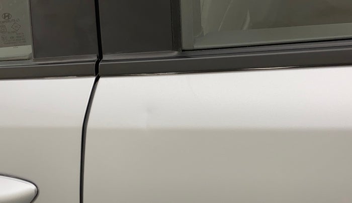 2020 Hyundai GRAND I10 NIOS SPORTZ AMT 1.2 KAPPA VTVT, Petrol, Automatic, 22,493 km, Rear left door - Slightly dented