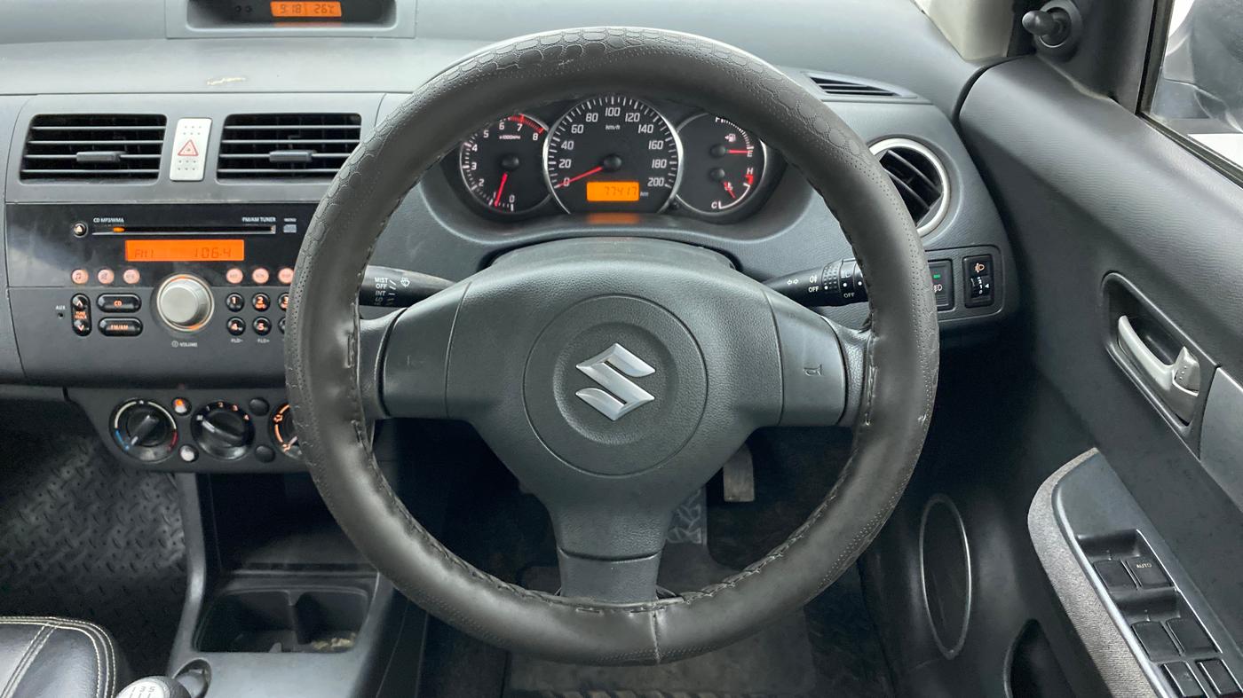 2010 Maruti Swift Dzire VXI, Petrol, Manual, 77,507 km, Steering Wheel Close Up