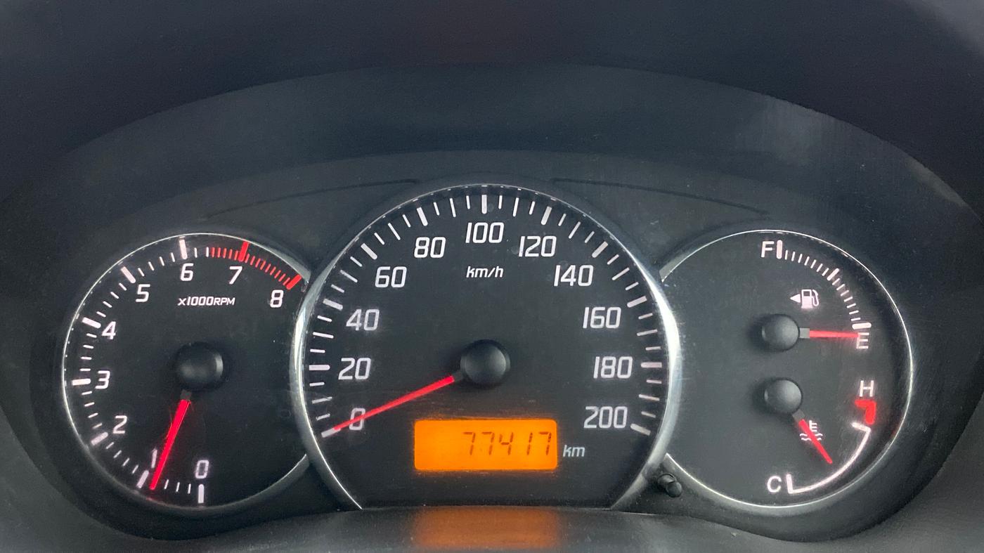 2010 Maruti Swift Dzire VXI, Petrol, Manual, 77,507 km, Odometer Image
