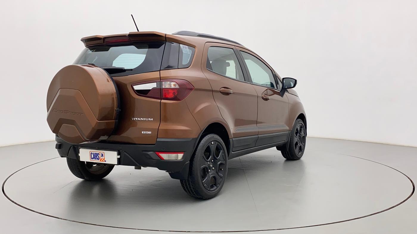 2019 Ford Ecosport TITANIUM 1.5L THUNDER EDTION DIESEL, Diesel, Manual, 52,304 km, Right Back Diagonal