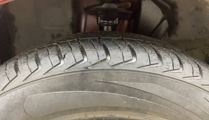 2019 Datsun Redi Go S 1.0 AMT, Petrol, Automatic, 35,634 km, Left Front Tyre Tread