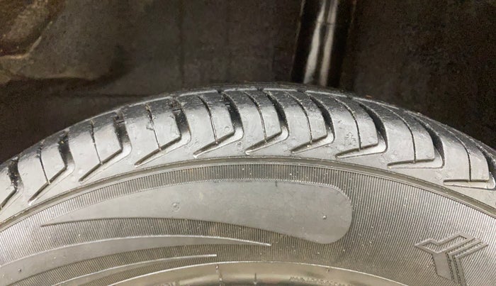 2019 Datsun Redi Go S 1.0 AMT, Petrol, Automatic, 35,634 km, Left Rear Tyre Tread