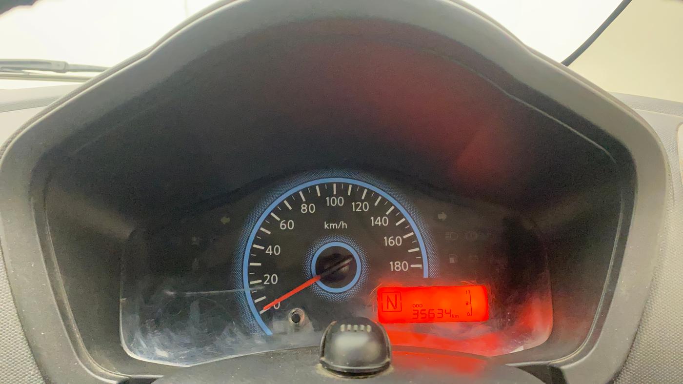 2019 Datsun Redi Go S 1.0 AMT, Petrol, Automatic, 35,670 km, Odometer Image