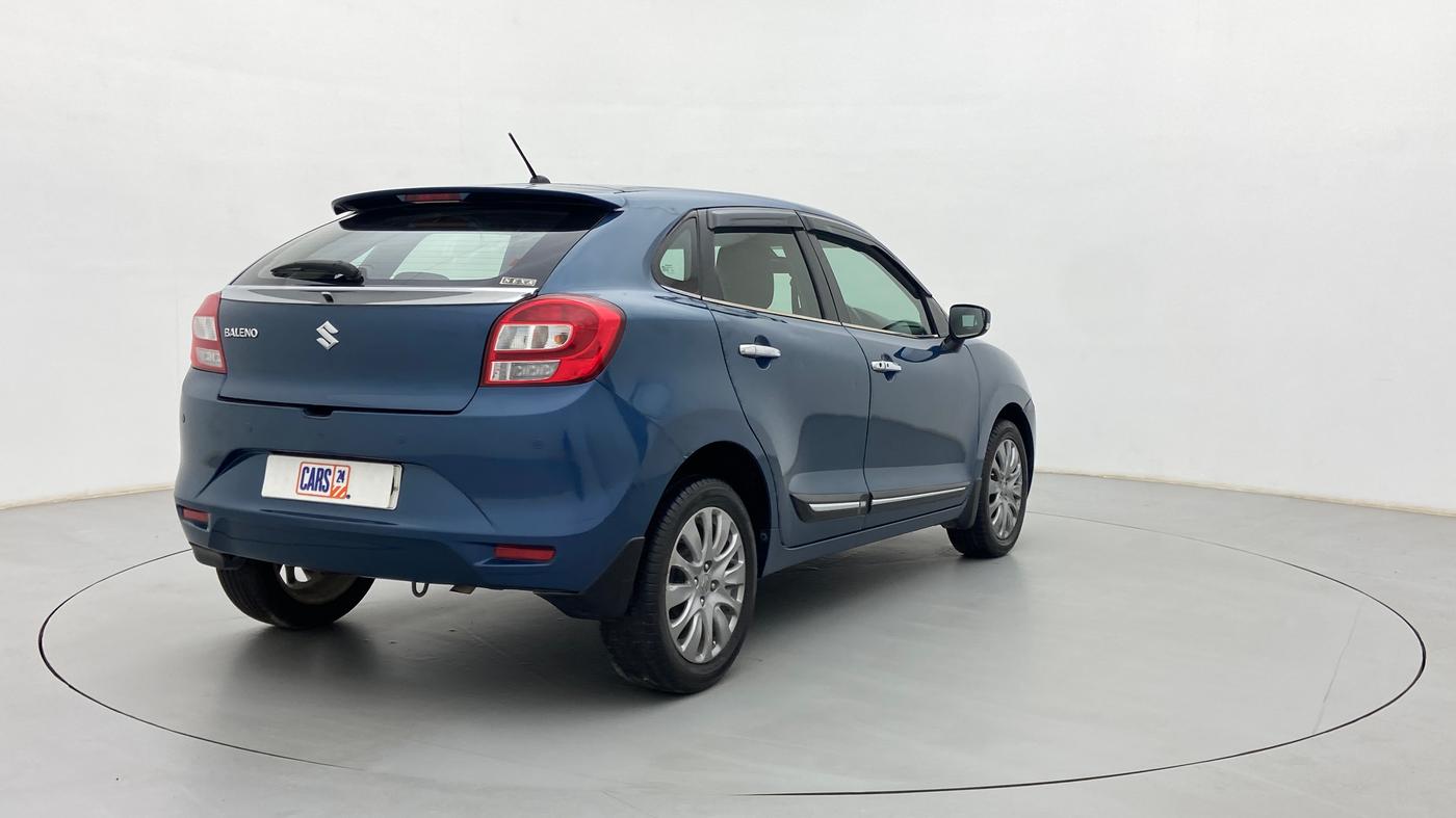 2018 Maruti Baleno ALPHA CVT PETROL 1.2, Petrol, Automatic, 73,224 km, Right Back Diagonal