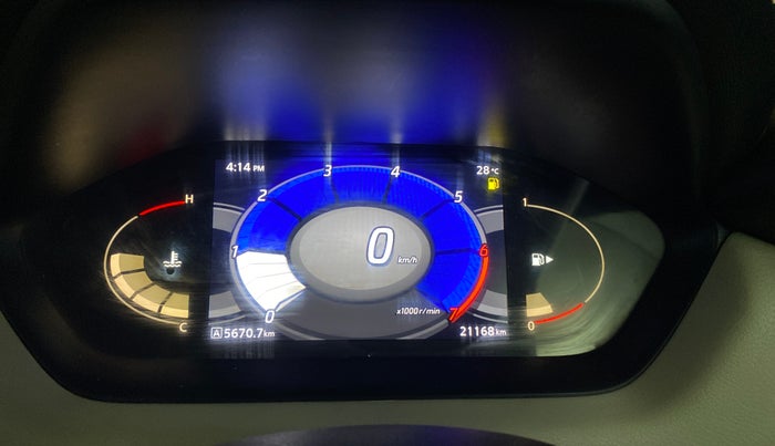 2023 Nissan MAGNITE XV MT, Petrol, Manual, 21,132 km, Odometer Image