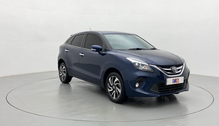 2019 Toyota Glanza V, Petrol, Manual, 90,148 km, Right Front Diagonal