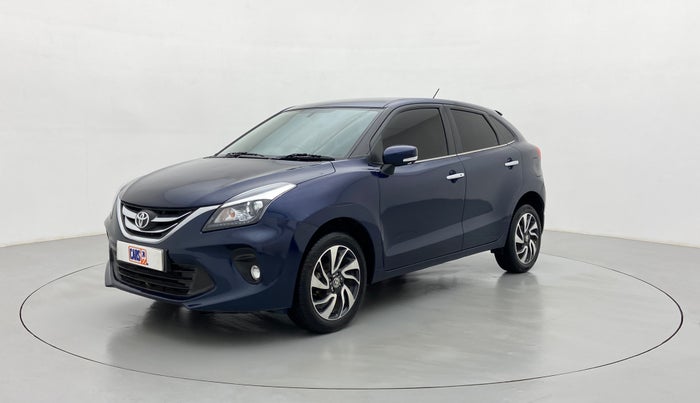 2019 Toyota Glanza V, Petrol, Manual, 90,148 km, Left Front Diagonal