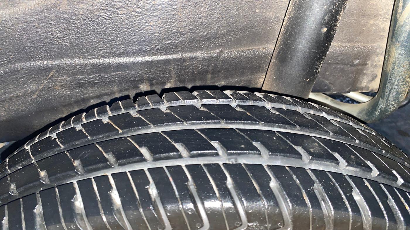 2023 Maruti Alto K10 VXI PLUS, Petrol, Manual, 12,200 km, Left Rear Tyre Tread
