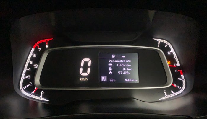 2021 KIA SONET HTX 1.0 IMT, Petrol, Manual, 49,825 km, Odometer Image