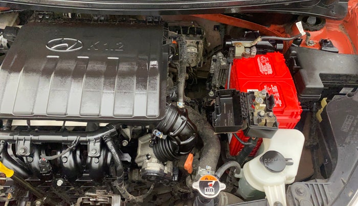 2019 Hyundai Grand i10 SPORTZ AT 1.2 KAPPA VTVT, Petrol, Automatic, 20,233 km, Engine View - Left