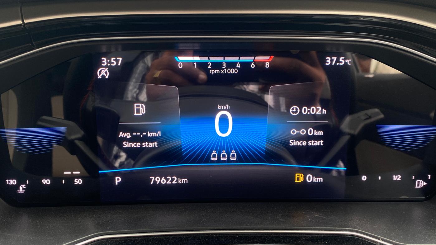 2023 Volkswagen VIRTUS TOPLINE TSI 1.0 AT, Petrol, Automatic, 79,620 km, Odometer Image