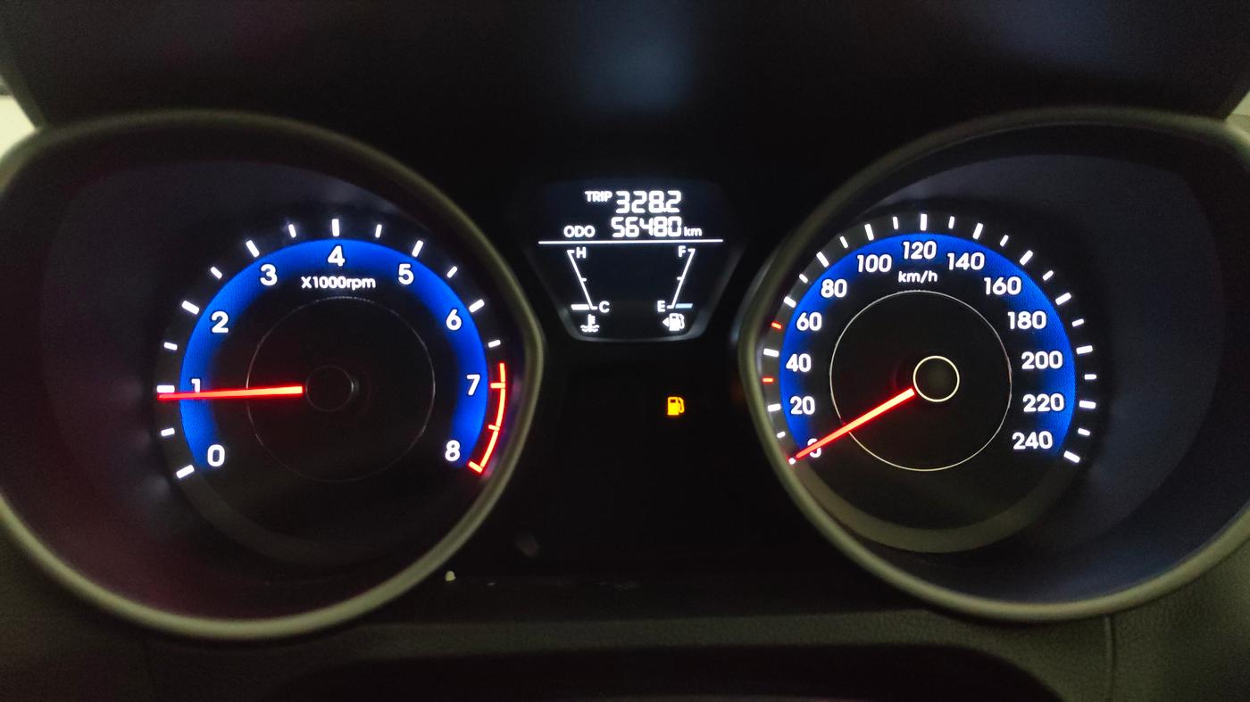 2016 Hyundai New Elantra 2.0 SX MT PETROL, Petrol, Manual, 56,480 km, Odometer Image