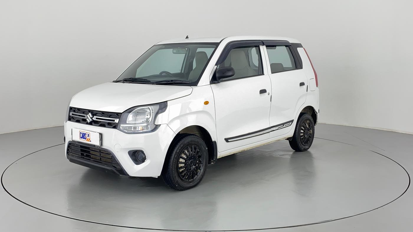 2021 Maruti New Wagon-R LXI 1.0 L, Petrol, Manual, 9,523 km, Left Front Diagonal