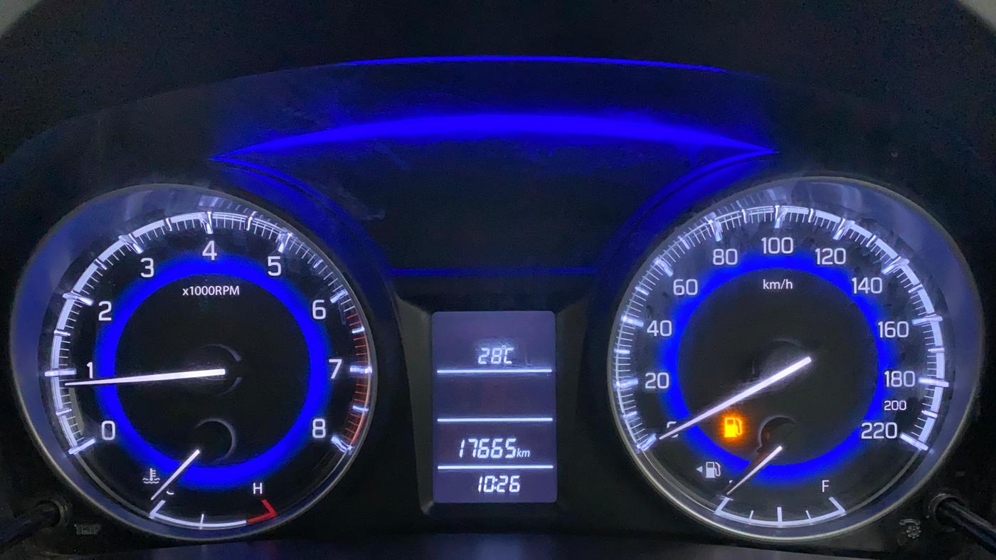 2017 Maruti Baleno DELTA PETROL 1.2, Petrol, Manual, 17,783 km, Odometer Image