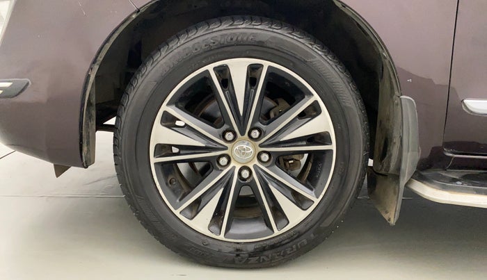 2017 Toyota Innova Crysta 2.8 GX AT 8 STR, Diesel, Automatic, 70,594 km, Left Front Wheel
