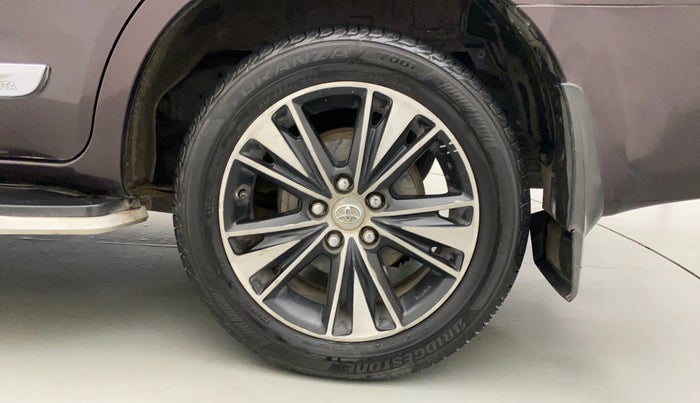 2017 Toyota Innova Crysta 2.8 GX AT 8 STR, Diesel, Automatic, 70,594 km, Left Rear Wheel