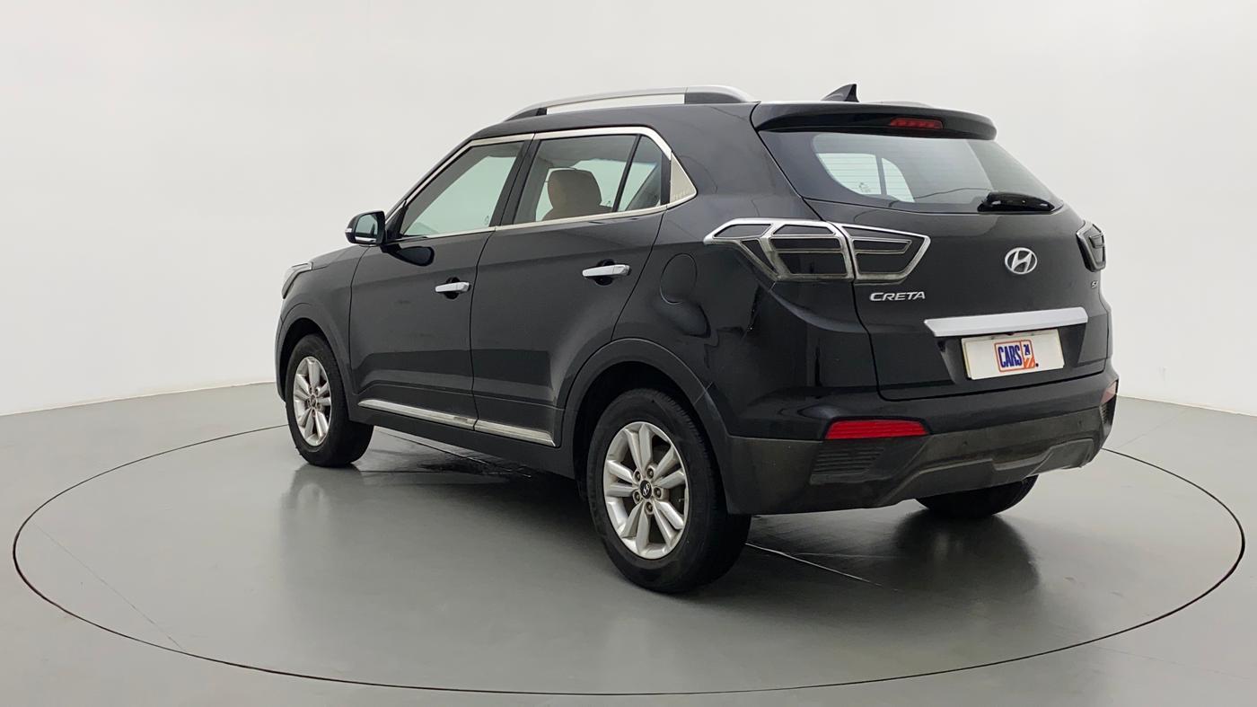 2015 Hyundai Creta SX PLUS 1.6 PETROL, Petrol, Manual, 45,522 km, Left Back Diagonal