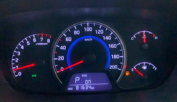2014 Hyundai Grand i10 ASTA AT 1.2 KAPPA VTVT, Petrol, Automatic, 81,634 km, Odometer Image