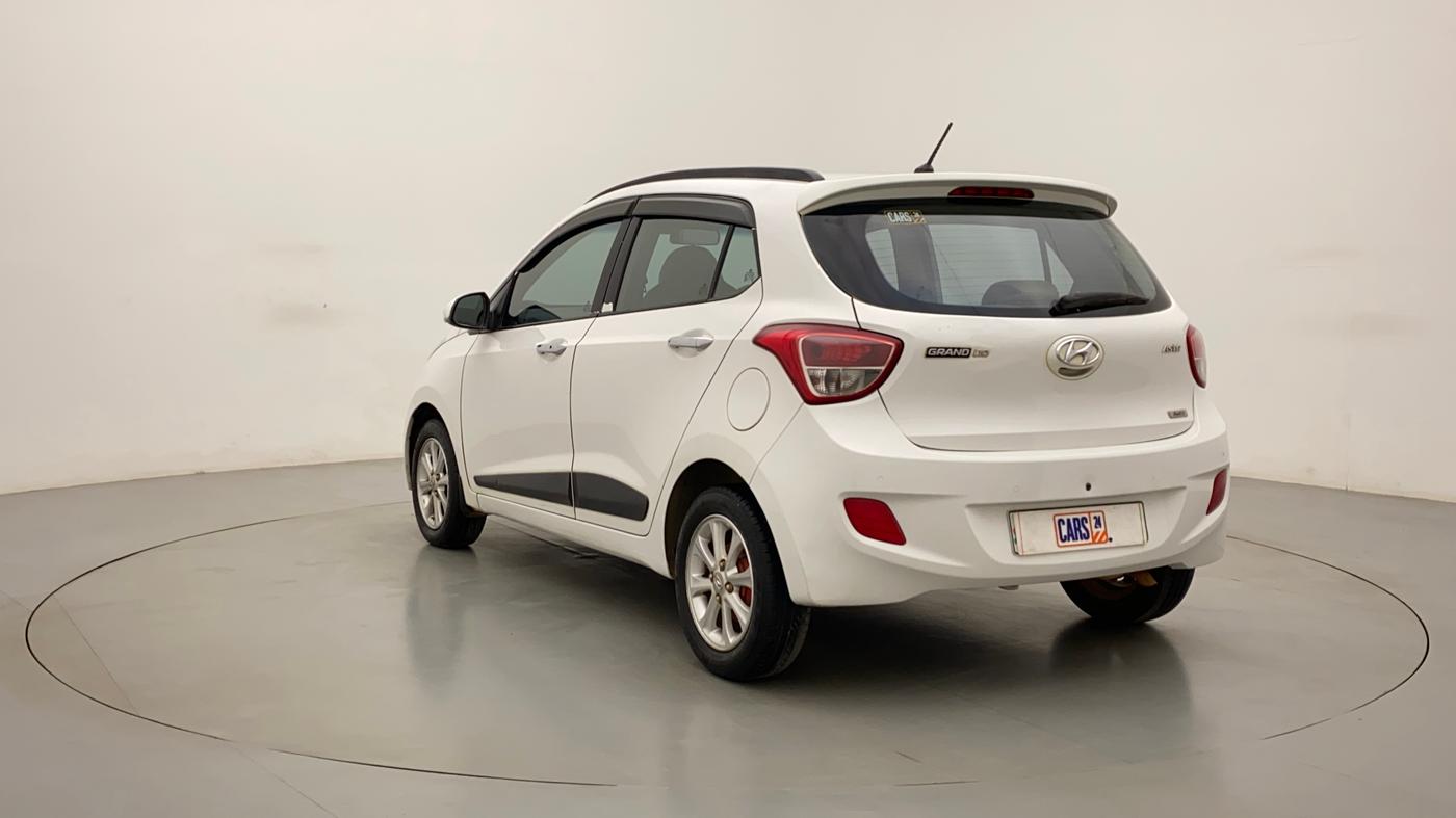 2014 Hyundai Grand i10 ASTA AT 1.2 KAPPA VTVT, Petrol, Automatic, 81,634 km, Left Back Diagonal