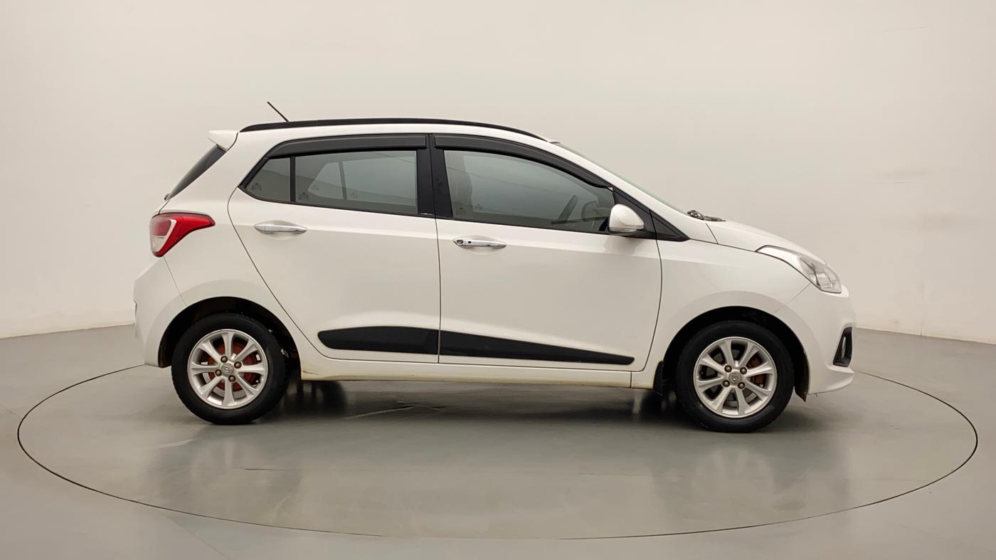 2014 Hyundai Grand i10 ASTA AT 1.2 KAPPA VTVT, Petrol, Automatic, 81,634 km, Right Side View