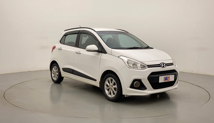 2014 Hyundai Grand i10 ASTA AT 1.2 KAPPA VTVT, Petrol, Automatic, 81,634 km, Right Front Diagonal