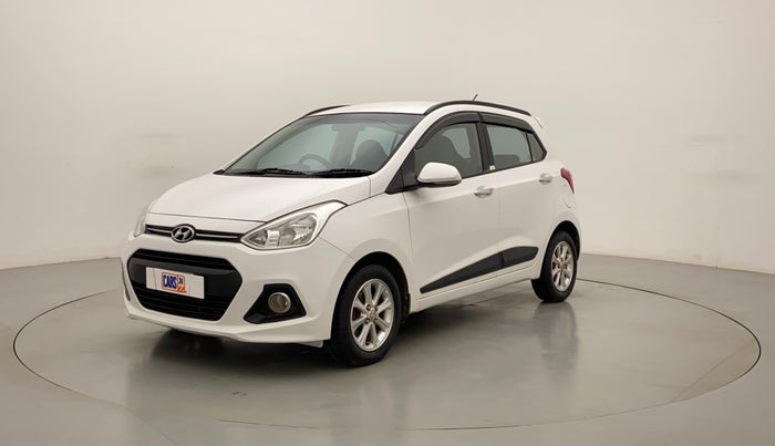 2014 Hyundai Grand i10 ASTA AT 1.2 KAPPA VTVT, Petrol, Automatic, 81,634 km, Left Front Diagonal