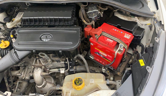 2023 Tata TIGOR XZ PLUS CNG, CNG, Manual, 46,179 km, Engine View - Left