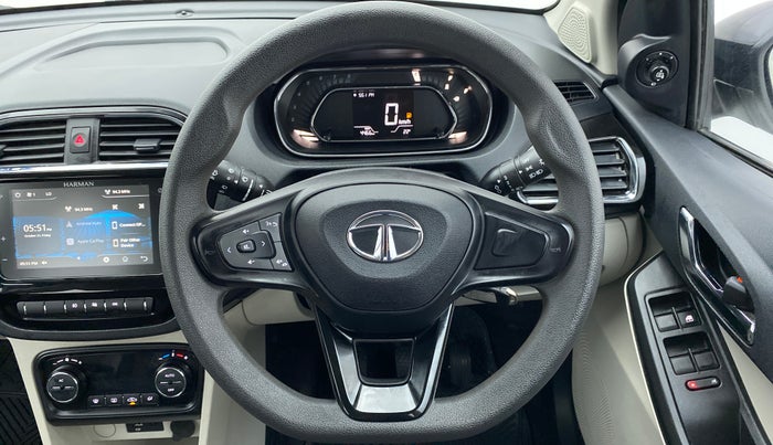 2022 Tata Tiago XZ+ CNG 1.2 RTN, CNG, Manual, 4,494 km, Steering Wheel Close Up