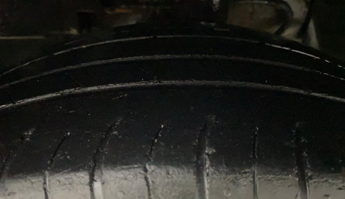 2018 Tata NEXON XZA PLUS PETROL, Petrol, Automatic, 57,704 km, Left Front Tyre Tread