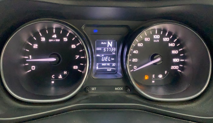 2018 Tata NEXON XZA PLUS PETROL, Petrol, Automatic, 57,704 km, Odometer Image