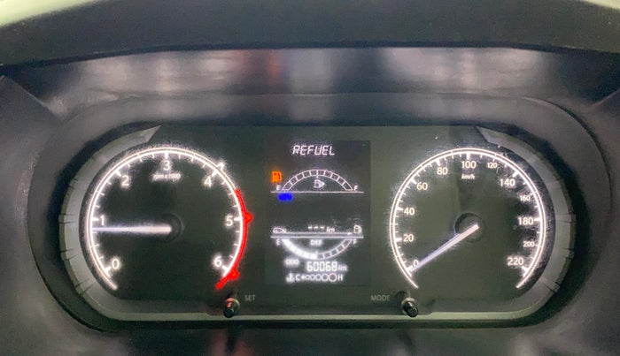 2021 Tata Safari XM, Diesel, Manual, 60,068 km, Odometer Image