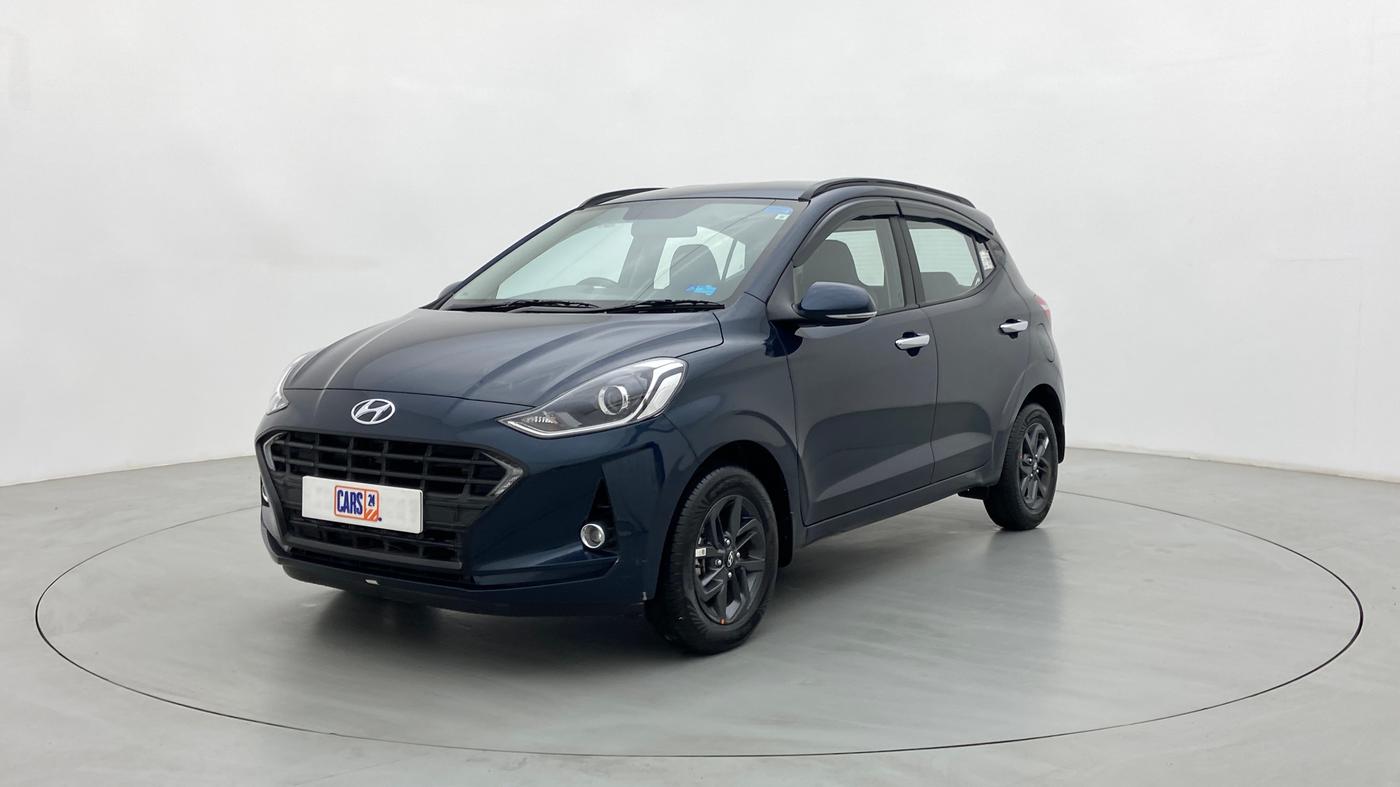 2021 Hyundai GRAND I10 NIOS SPORTZ 1.2 AT, Petrol, Automatic, 16,985 km, Left Front Diagonal