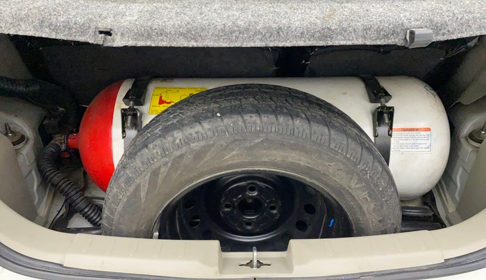 2017 Maruti Celerio VXI CNG D, CNG, Manual, 49,965 km, Boot Inside