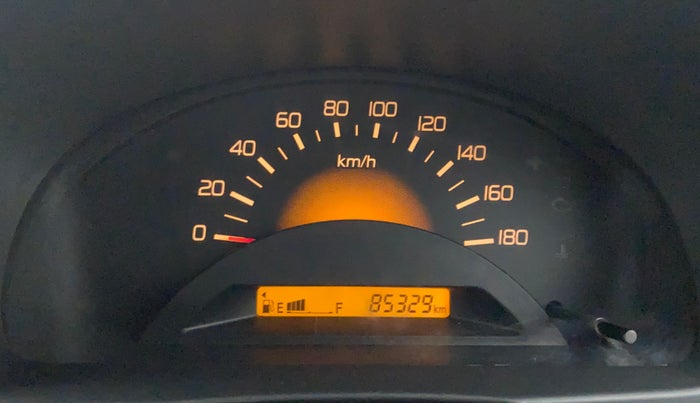 2012 Maruti Wagon R 1.0 LXI, Petrol, Manual, 85,329 km, Odometer Image
