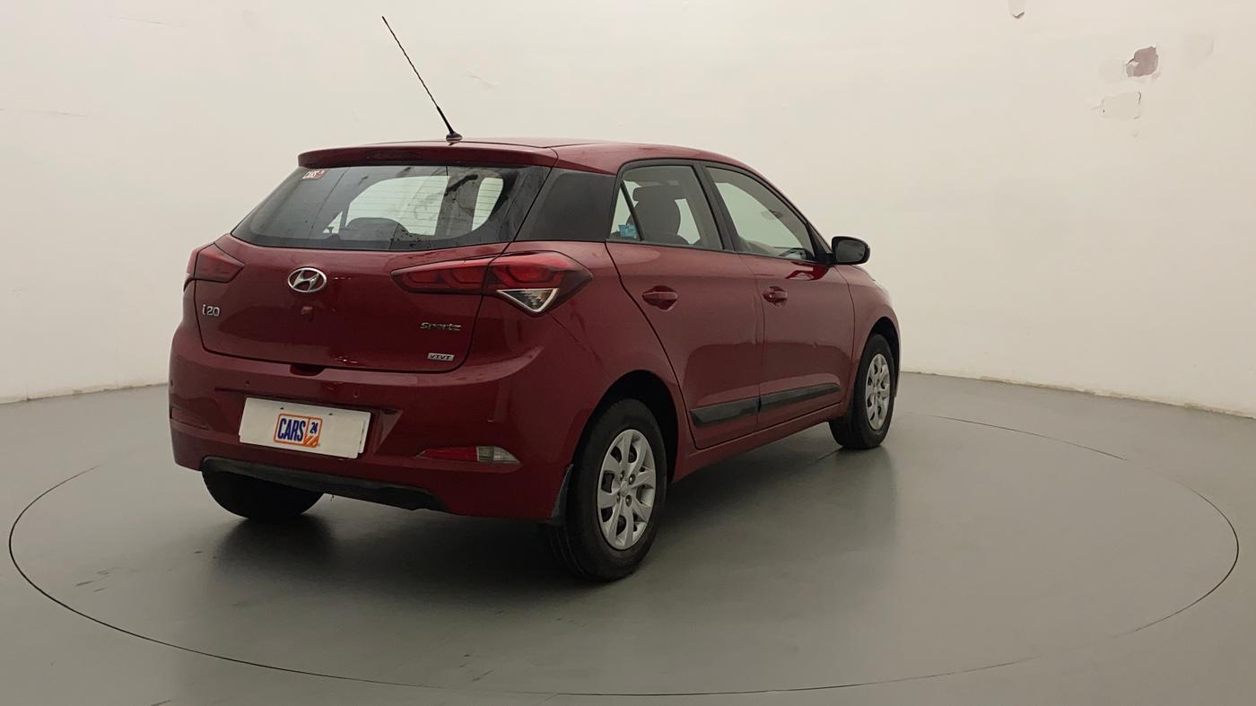 2015 Hyundai Elite i20 SPORTZ 1.2, Petrol, Manual, 27,625 km, Right Back Diagonal